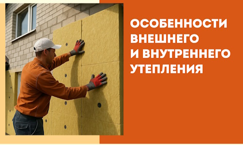 Какие особенности внешнего и внутреннего утепления в Качканаре